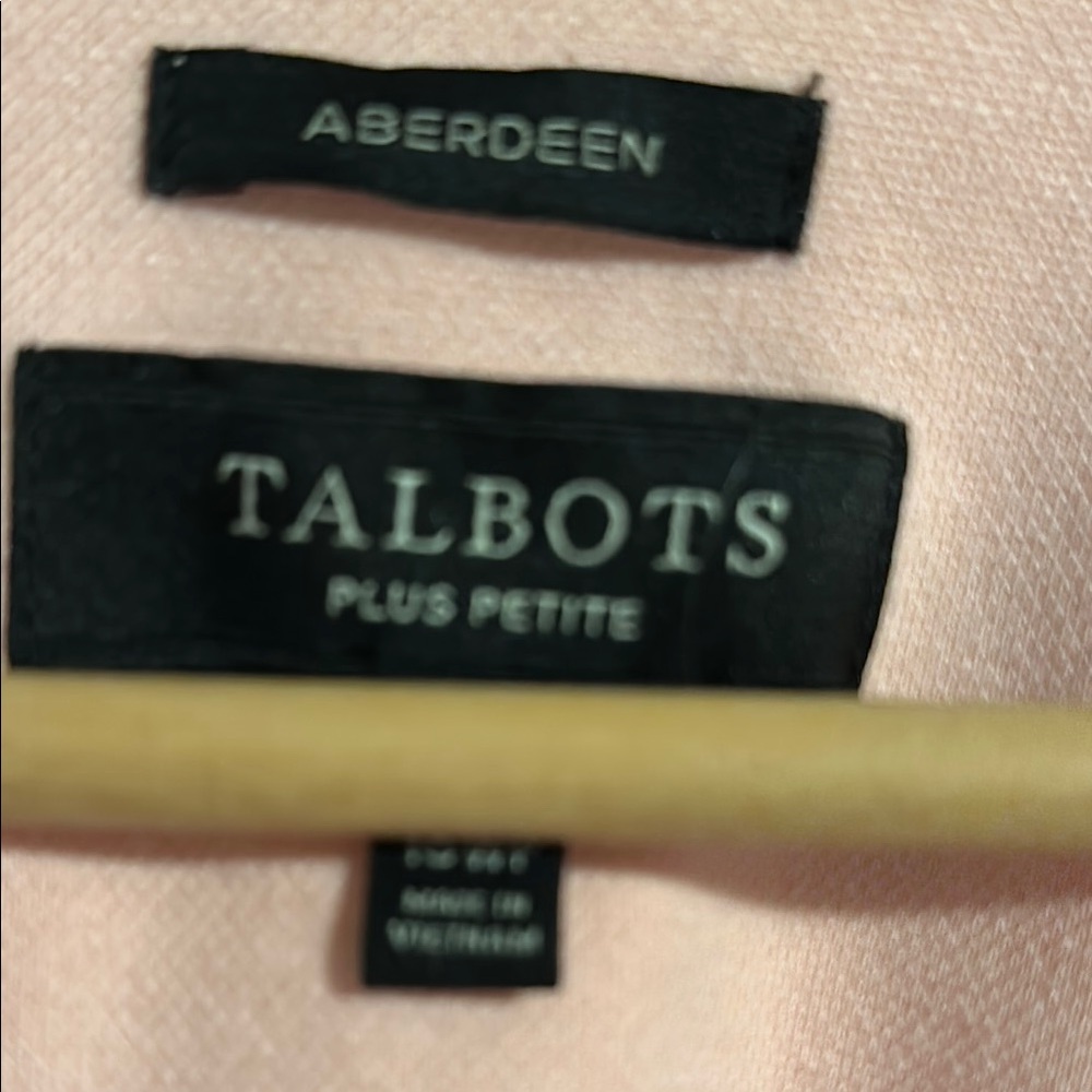 Talbots Soft Pink Jacket - Picture 2 of 4